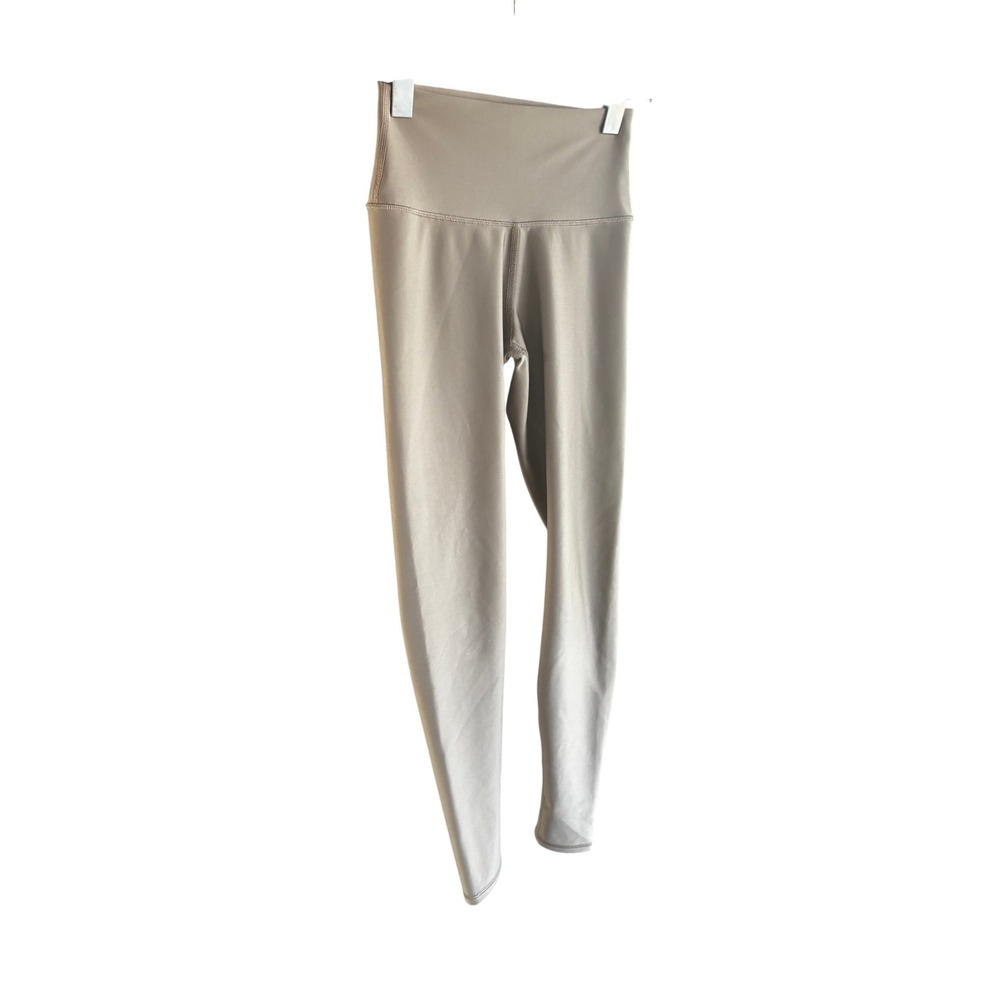 Alo Yoga High Waist Airbrush Leggings XS Extra Small Taupe Athletic